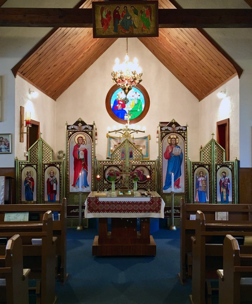 Interior: St Michael the Archangel, Ukrainian Catholic Parish, Nanaimo BC