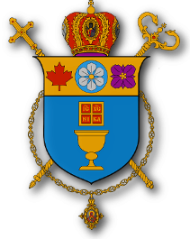 The crest of the Eparchy of New Westminster