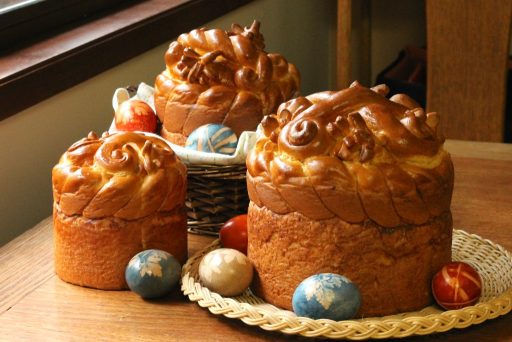 Paska, Ukrainian Easter bread