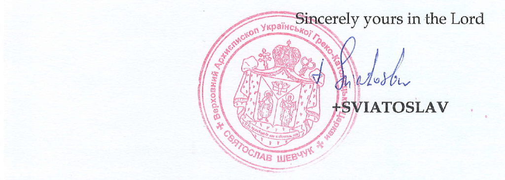 Seal of Sviatoslav Shevchuk